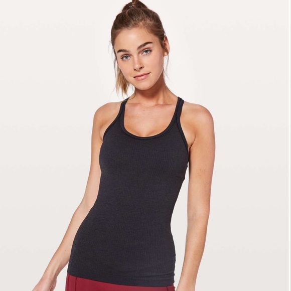Lululemon Ebb To Street Tank Black SZ 8 - Picture 2 of 13